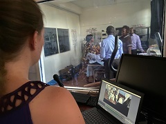 TFL Oeganda 2019: Audio- en video-opnames voor debriefing na een trainingssessie